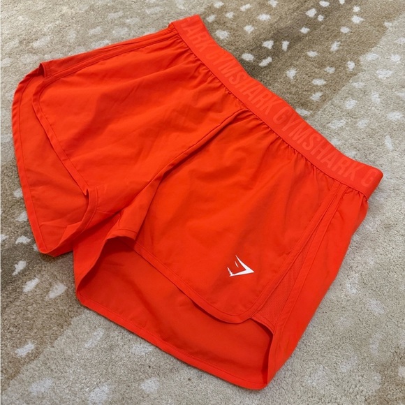 Gymshark orange elastic waist athletic shorts women’s size XL - Picture 3 of 7